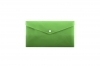 Папка-конверт пластиковая на кнопке Penmate DL PР-115 зеленая Китай